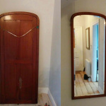 Hanging Heavy Mirror in Oxford